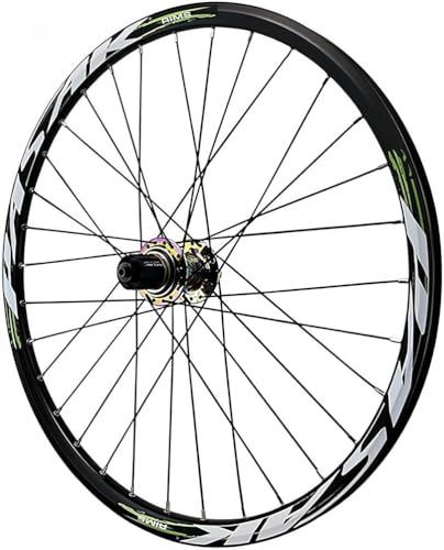 KUNYOS Ruedas De MTB 26, 27.5', 29', Llantas De Aleación De Aluminio De Alta Resistencia, Frenos De Disco, Liberación Rápida, 32 Orificios, para Ruedas De 7 A 12 Velocidades,Rear Wheels,26inch