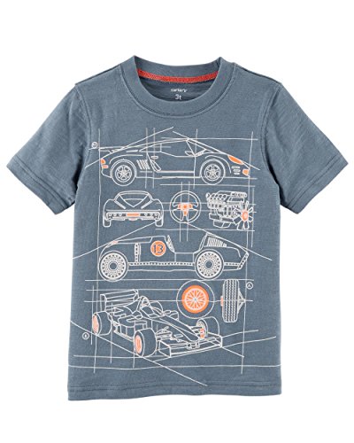 T-shirt voiture de course bébé garçon idéal pour les jeux au parc