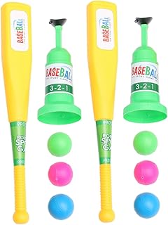 HONMEET Kids Baseball Tennis Pitching Toy Baseball Pitch Toy Baseball Pitching Machine Toy Outside Toy