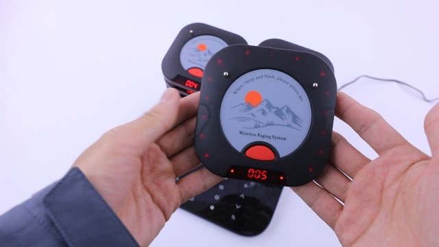 Restaurant Biper Vibreur, 20 Bipers, 1000 M Système D'appel Sans