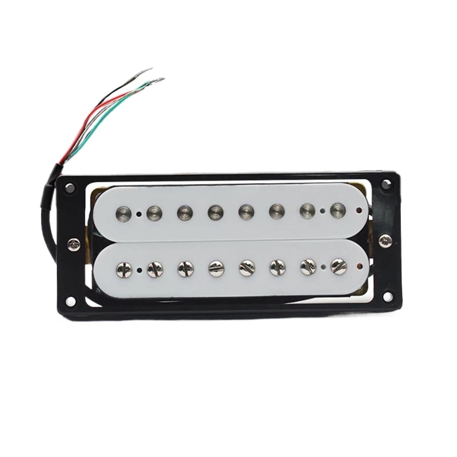 Parti per chitarra elettrica Chitarra Elettrica A 8 Corde Pickup Per Chitarra Elettrica A Doppia Bobina Pickup Con Splitting A Bobina N10K / B15K Parti Di Chitarra In Uscita Bianche (Color : 3 Neck o