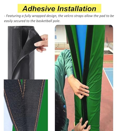 Acolchado para poste de baloncesto para evitar lesiones con su funda gruesa 5