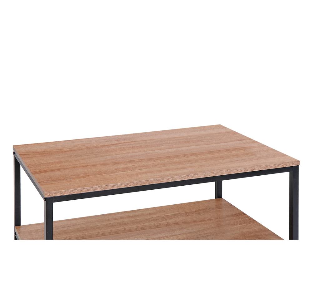 Amazon.com: SUPER DEAL 2-Tier Industrial Coffee Table with Storage