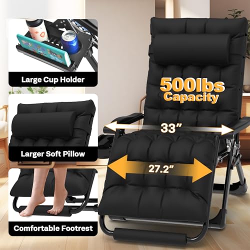 Slendor BZ-1537-15 Oversized Zero Gravity Chairs Xxl thumb #5