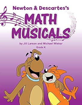 Paperback Newton & Descartes's Math Musicals Grade K Book