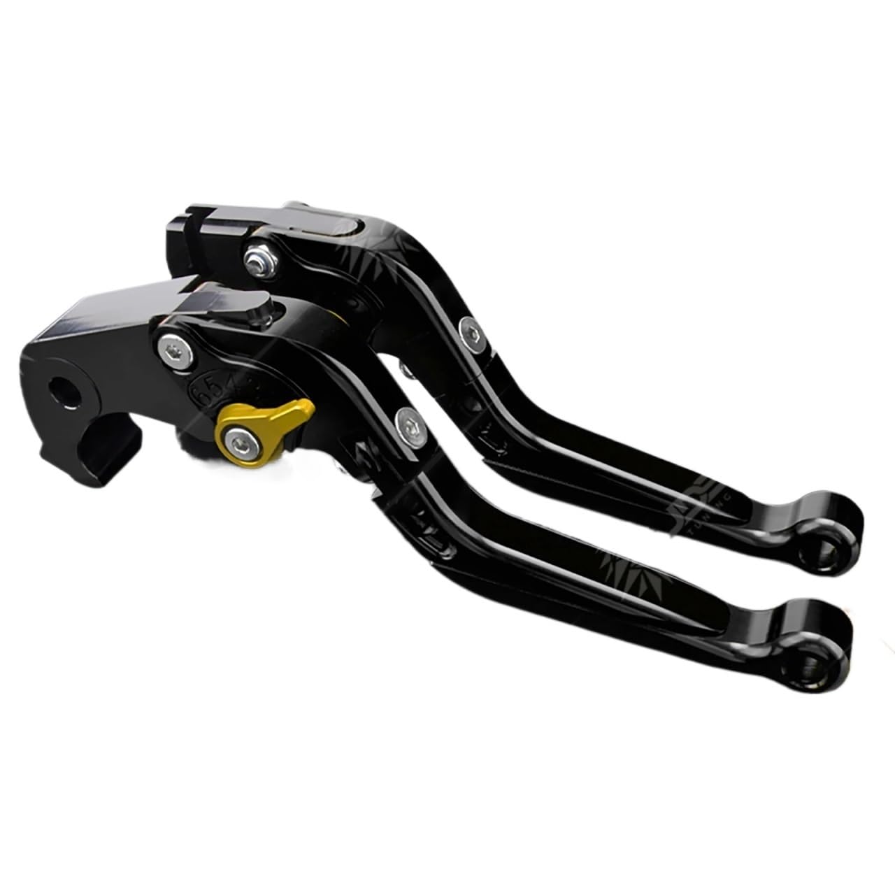 Beqlxta Blyb Brake Clutch Adjustable Lever​ For 250Sr/250Nk/300Sr/300Nk Clutch Lever Brake Set Adjustable Folding Handle Levers Motor Accessories Parts(Blyb)