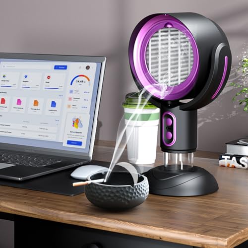 Hotte d'aération portable pour élimination des odeurs de cuisine avec ventilateur de table rétractable - 3