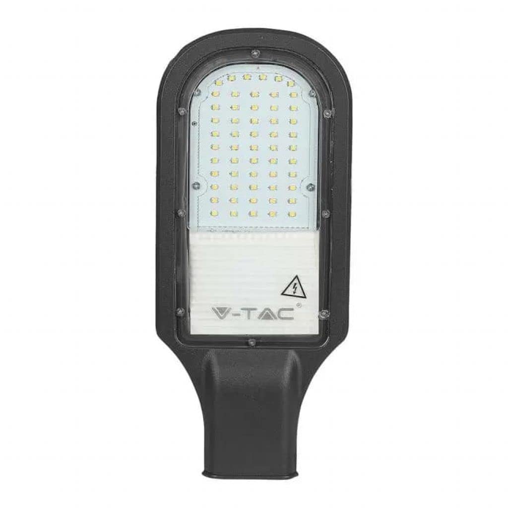 V-Tac Pro Vt-31st Armatura Lampada Stradale Led 30w Chip Samsung Bianco Freddo 6400k Slim Ip65 - Sku 21538