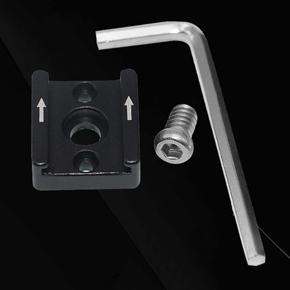 DOITOOL 6juegos Adaptador De Zapata Fría Metálico Soporte para Flash Base De Montaje Resistente para Cámaras Compatible La Mayoría De Flashes El Mercado Unidades