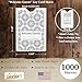 1000 Cashier Depot - Hotel Key Card Sleeves, White 24lb Paper, 2 3/8 x 3 1/2 Inches, Welcome Guest Design, Printed in Gray, 1000 Count