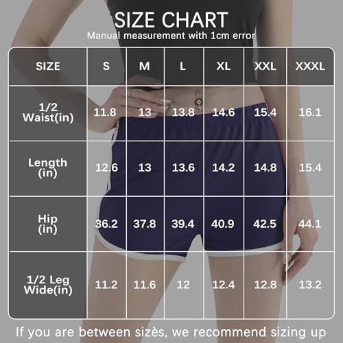 URATOT 7 Pack Womens Cotton Shorts, Dolphin Booty Athletic Gym Sports Shorts for Yoga Lounge Running2