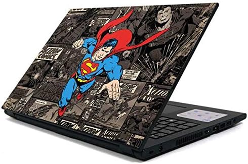 Skinit Decal Laptop Skin Compatible with Inspiron 15 3000 Series - Officially Licensed Warner Bros Superman Mixed Media Design