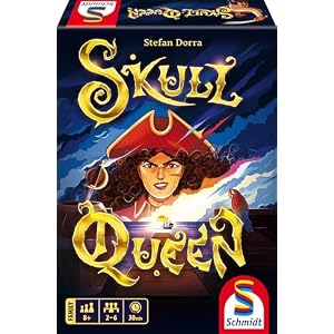 Schmidt 49456 Skull Queen Kartenspiel, ab 8 Jahren
