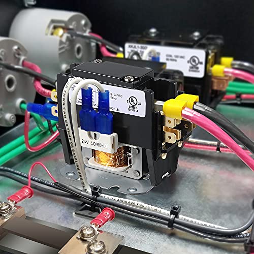 Carrier Hvac Motor Contactor, 24Vac 30 Amp Coil Single Pole / 1 Pole Furnace Replacement Relays, Air Conditioner, Heat Pump, Refrigeration Systems #TOP5