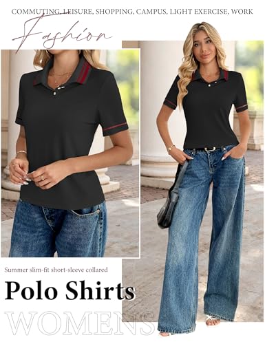 Polo Shirts for Women Business Casual Tops - image 4