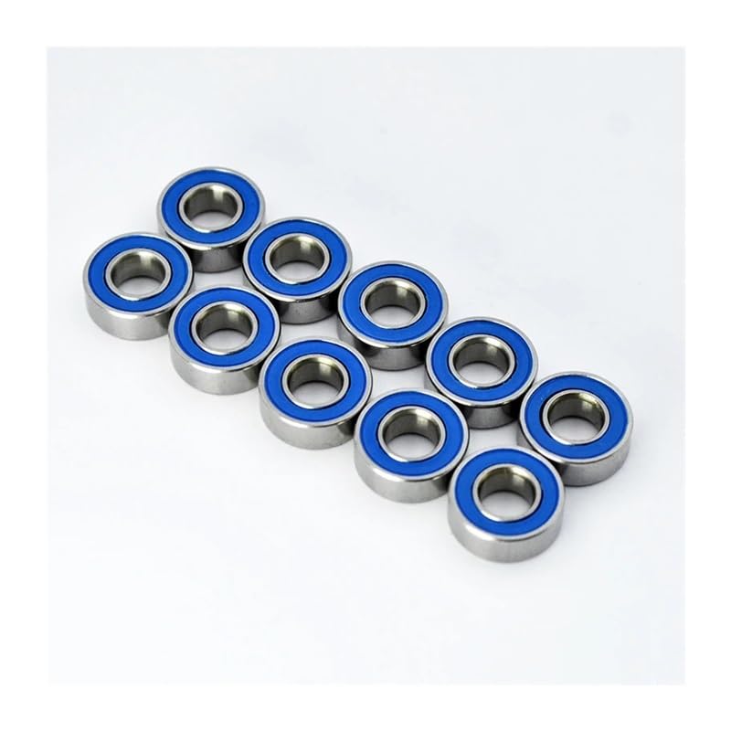 10pcs Stainless Steel MR52 MR63 MR74 MR83 MR85 MR95 MR105 MR106 1050 1150 117 126 128 148 2RS Miniature Bearing Ball Bearings(SMR117 7x11x3mm)