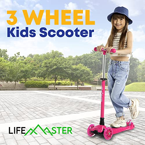 Lifemaster LIFSCTPIK Kids Scooter – Children And Toddler 3 Wheel Kick Scooter thumb #6