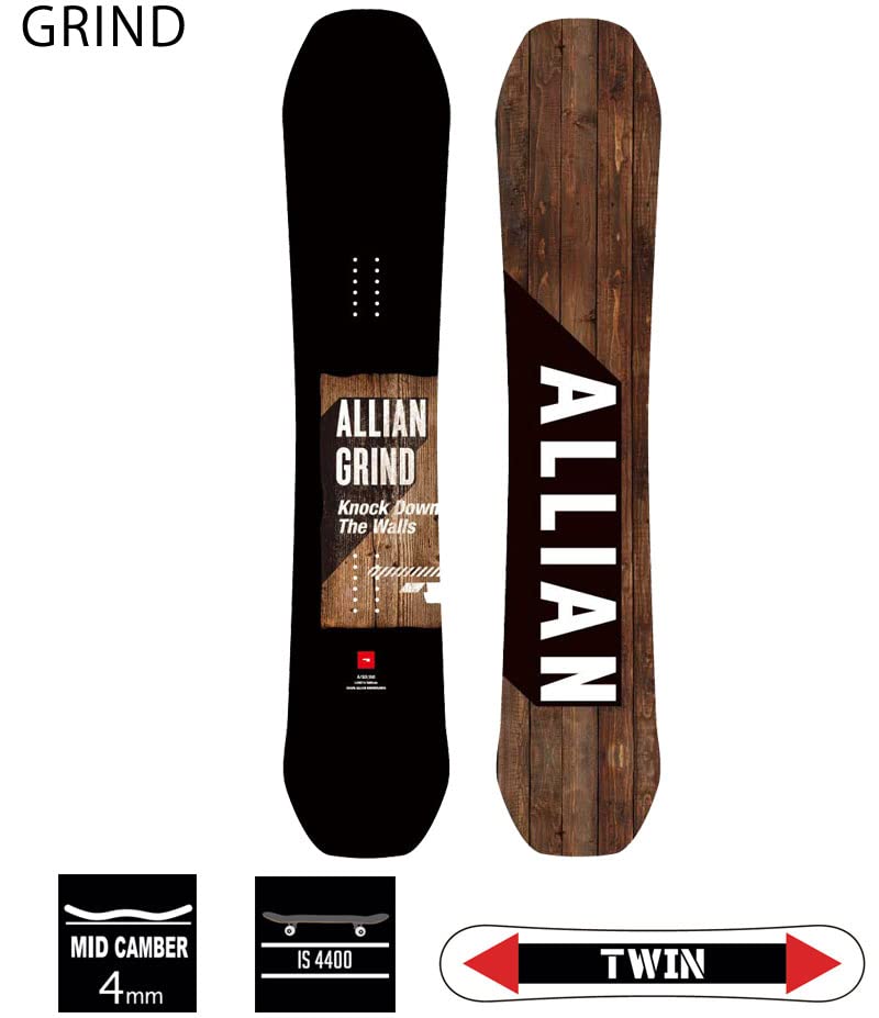 Amazon | 22-23 ALLIAN/アライアン GRIND グラインド グラトリ メンズ 