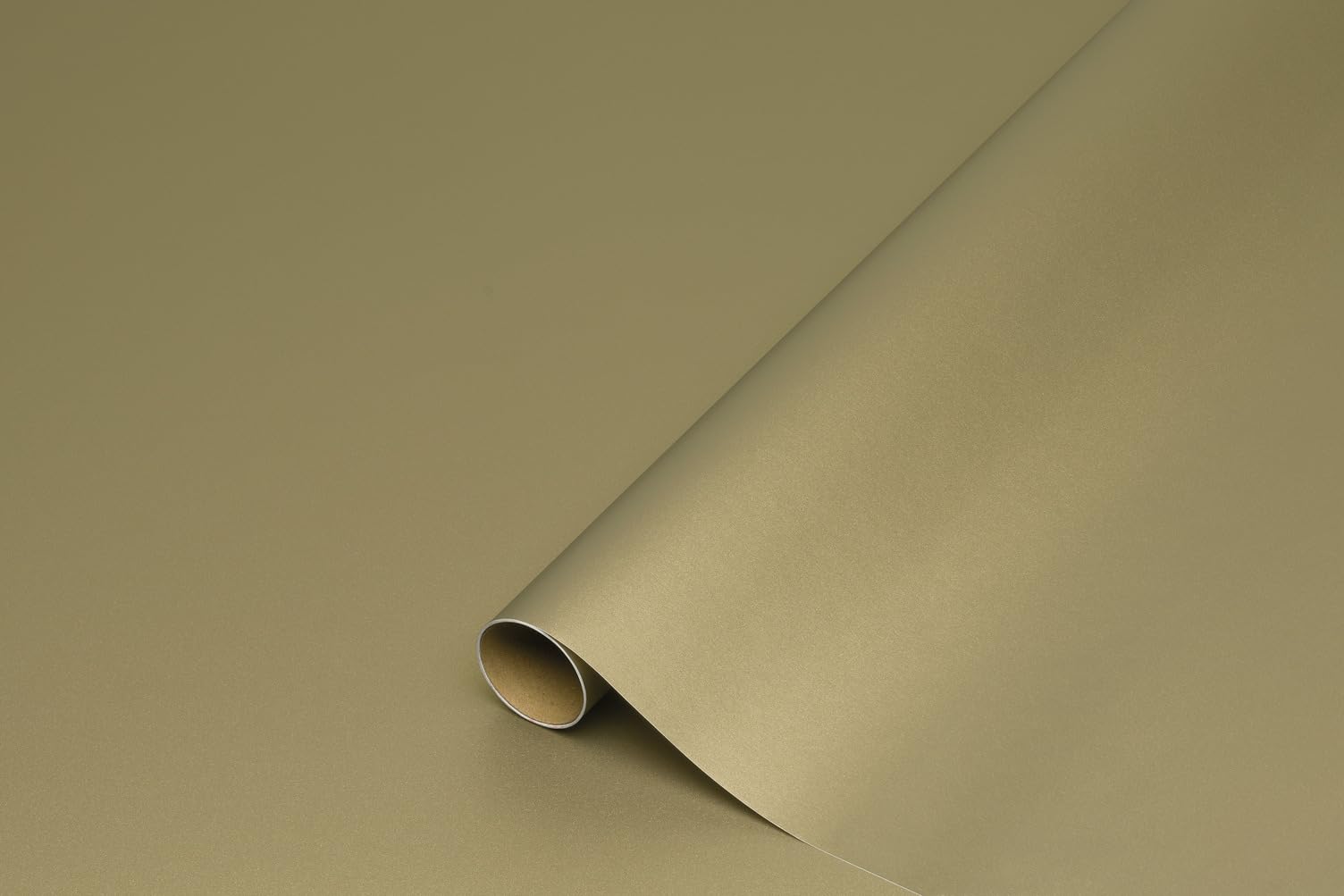 d-c-fix vinyl wrap Brass matt metallic 67,5 cm x 1,5 m - sticky back plastic roll for furniture, kitchen & cupboards - contact paper sticker self adhesive film — image 1