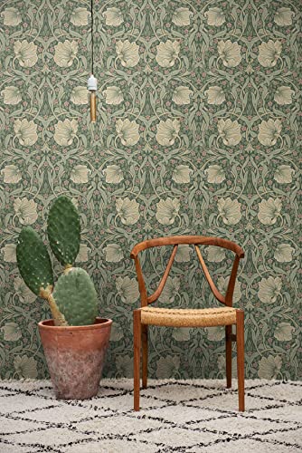 Nextwall Pimpernel Floral Peel And Stick Wallpaper (Gardenia & Sage) #TOP2