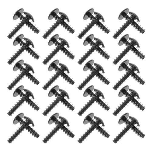 Tornillos para motor y filtro de coche en color negro (pack de 40 unidades)