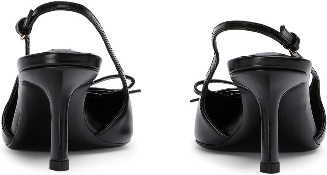 MAVMAX Slingback Heels for Women Kitten Heels with Bow Pointed Close Toe Pumps Dress Party Heeled Sexy Wedding Shoes - Image 7