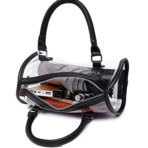 Women Clear Shoulder Bag Transparent Handbag and Purses PVC Crossbody Bags Purses4