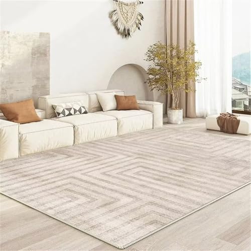 Tapis moderne salon gris idéal pour un espace de jeu de bébé