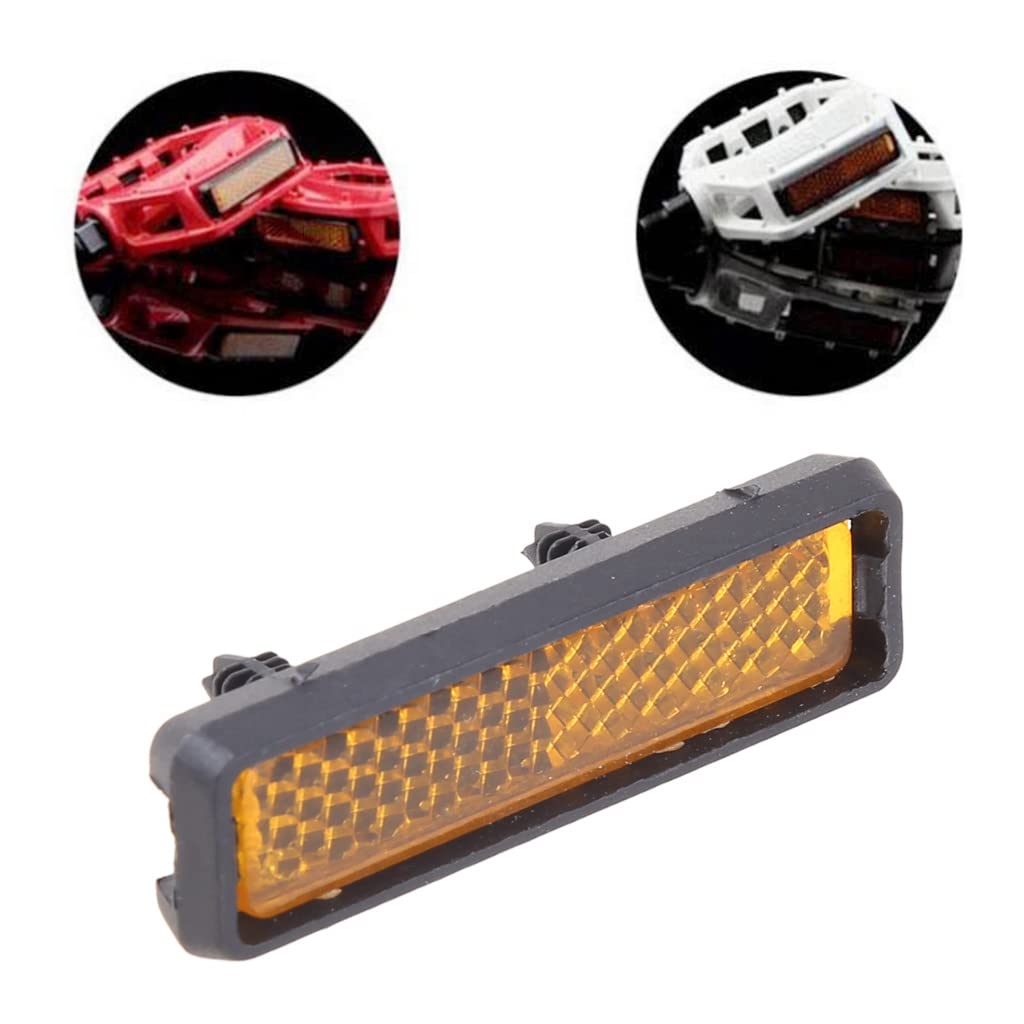 HYBEW 4 Pcs/Set Pedal Reflector Safety Night Cycling Reflective Bike Accessory