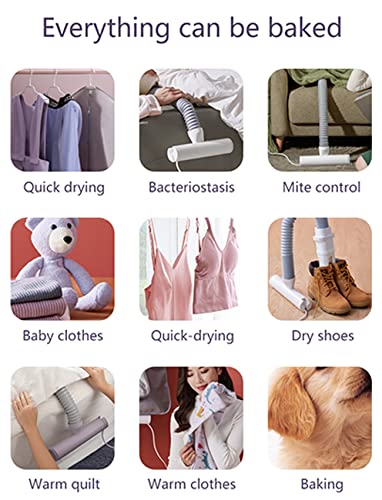 Multifunctionele beknopte huiskledingdroger, energiebesparende verwarmde droger, luchtdichte droge zakdriedimensionale circulerende hete lucht Perfect voor reizigers voor appartement - Image 8