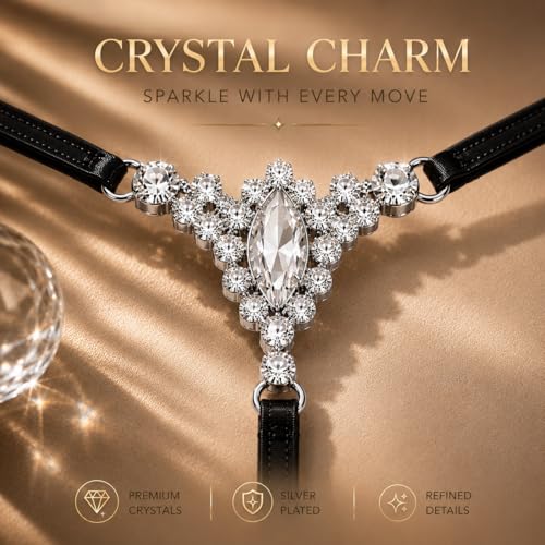 Image of Sexy Underwear for Women Elegant Rhinestone Panties Adjustable Waist Straps Crystal Thongs hilos sexys para mujer hot