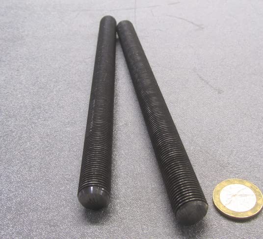 Grade B7 Steel Fully Threaded Rod 5/8"-18 x 8.00 Length 2 Pcs.