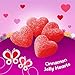Brach's Cinnamon Jelly Hearts, Valentine’s Day Candy, Classic Gummy Candy, Valentine's Red Cinnamon Hearts, 12 oz Bag