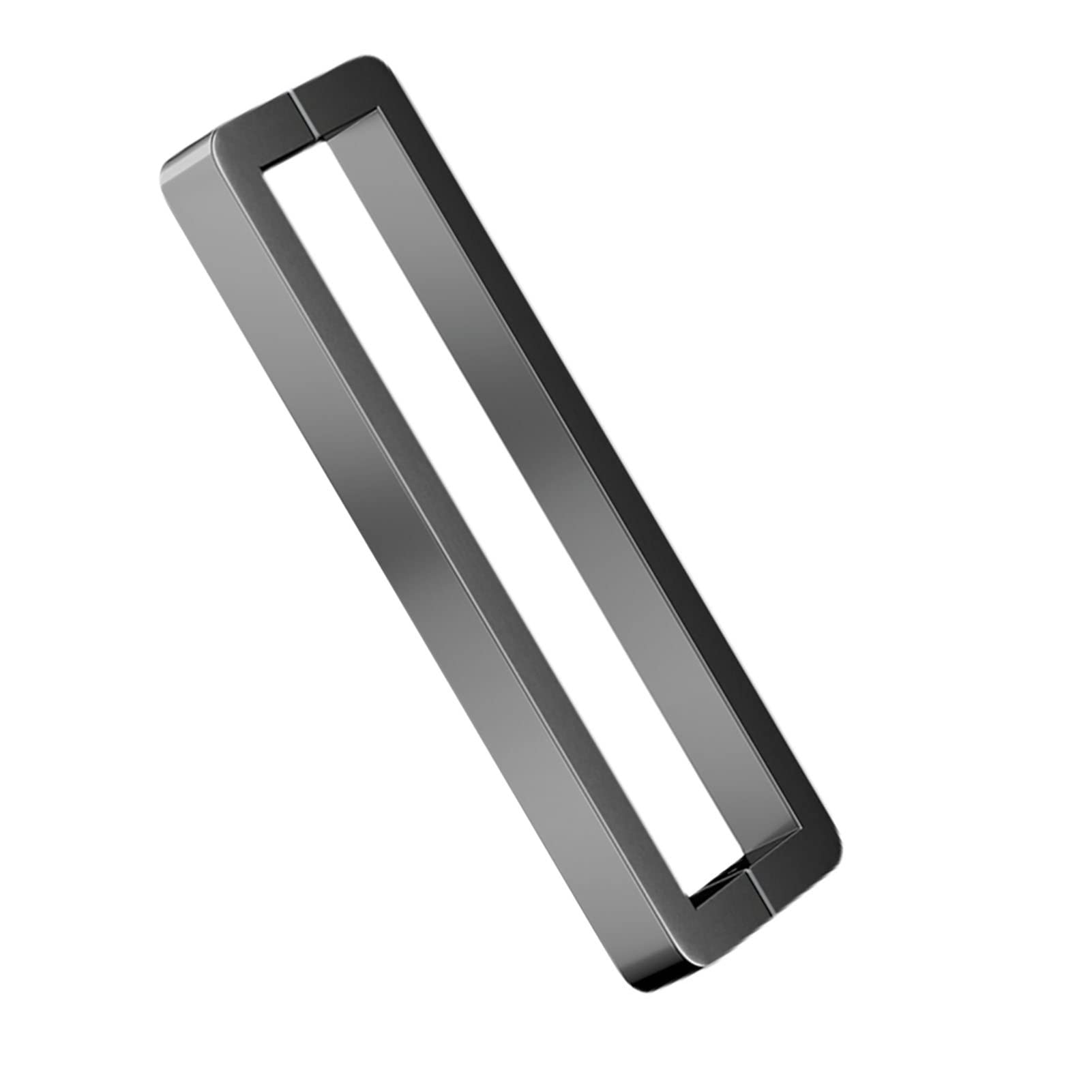 Poignée de porte en acier au design moderne de 100 cm pour intérieur et verre