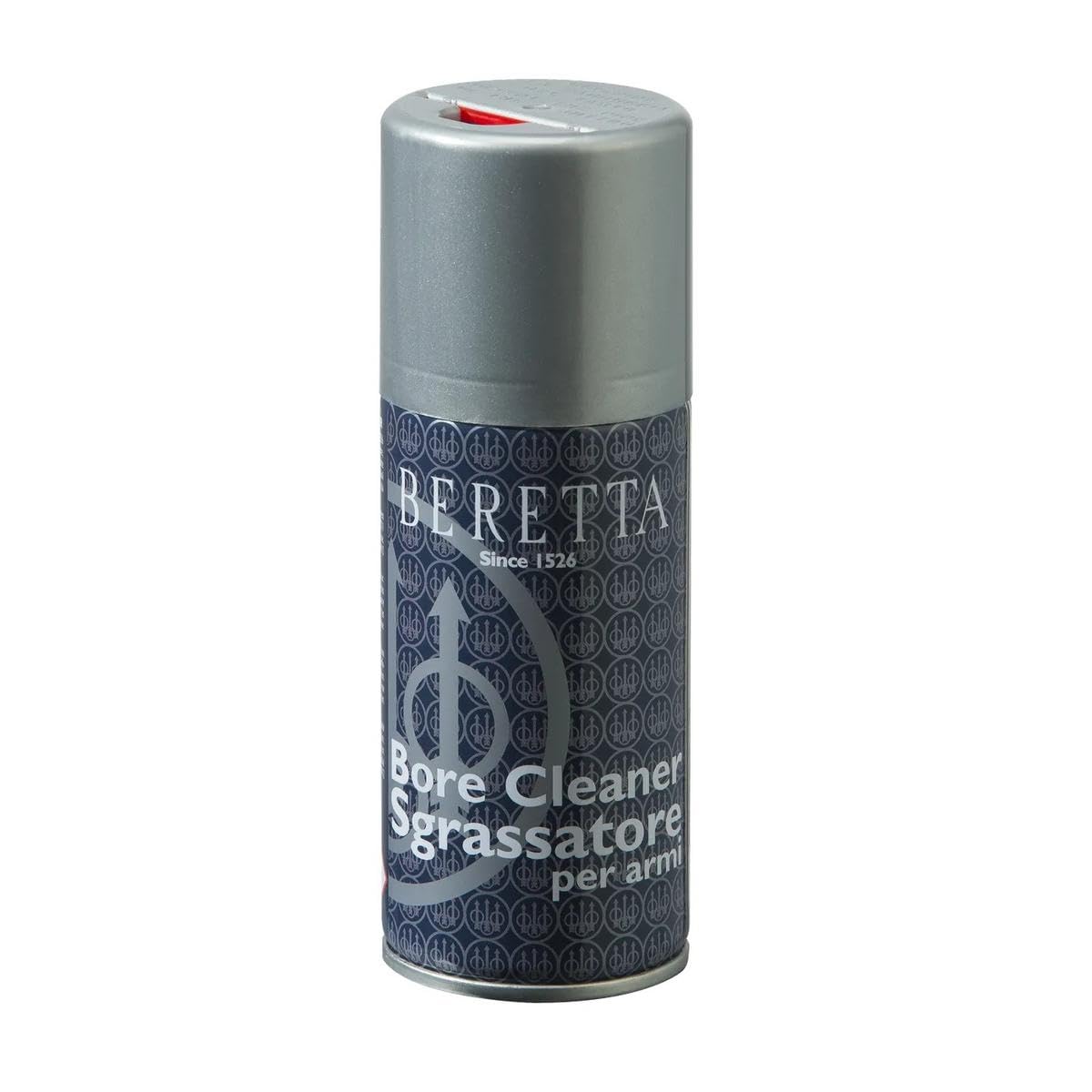BERETTA Bore Cleaner – Sgrassatore e Lubrificante Spray per Armi da Fuoco, Detergente Professionale per Canne e Parti Metalliche - 125 ml