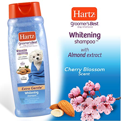 Hartz Groomer's Best Whitening Dog Shampoo, 18 Ounce Bottle #TOP1