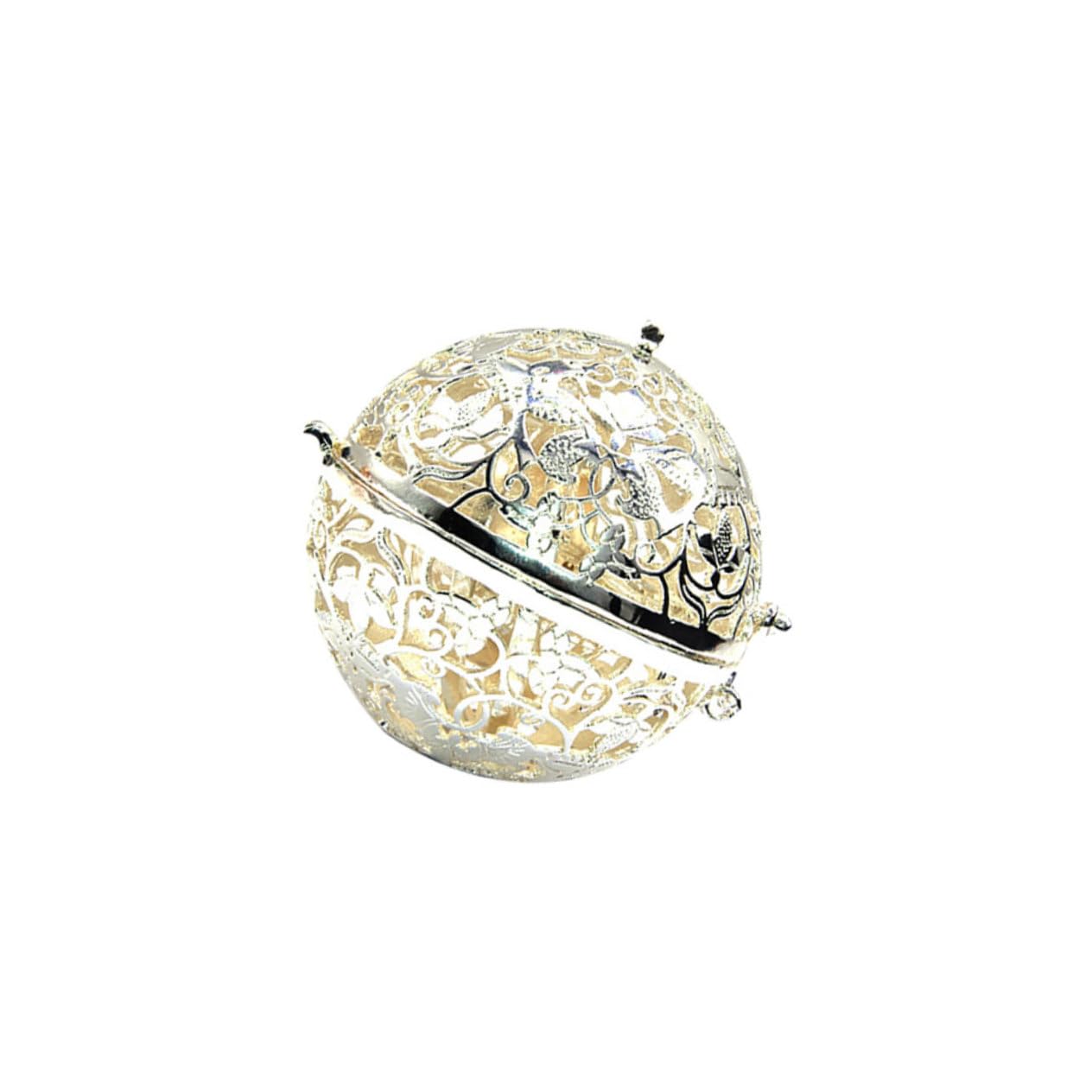 Custodia Per Mini Bottiglia Di Profumo Collana Ciondolo Fai Da Te Collana Pendente Aromaterapia Medaglione Della Collana Ciondolo Diffusore Per Aromaterapia Silver