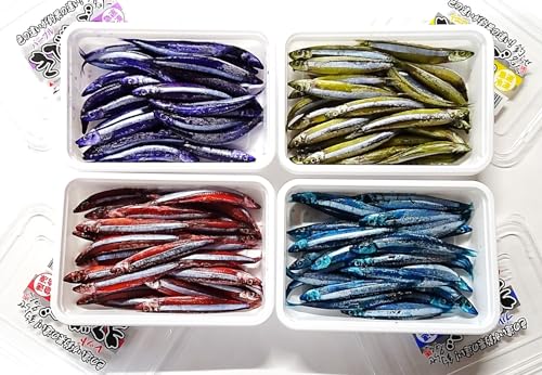 ハマイチ(HAMAICHI) 冷凍カラーキビナゴ 釣りエサ用キビナゴ (紫) 4枚目