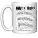 NCIS"Gibbs' Rules" Coffee Mug (Old Version)