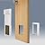 Power Pet Automatic Pet Door, Large Door Mount, Factory Refurbished by High Tech Pet, Certified, Full Warranty, Pet Operated, Auto Dead-Bolt Lock, Air-Tight, Quick, Quiet, Assembled in USA, US Service