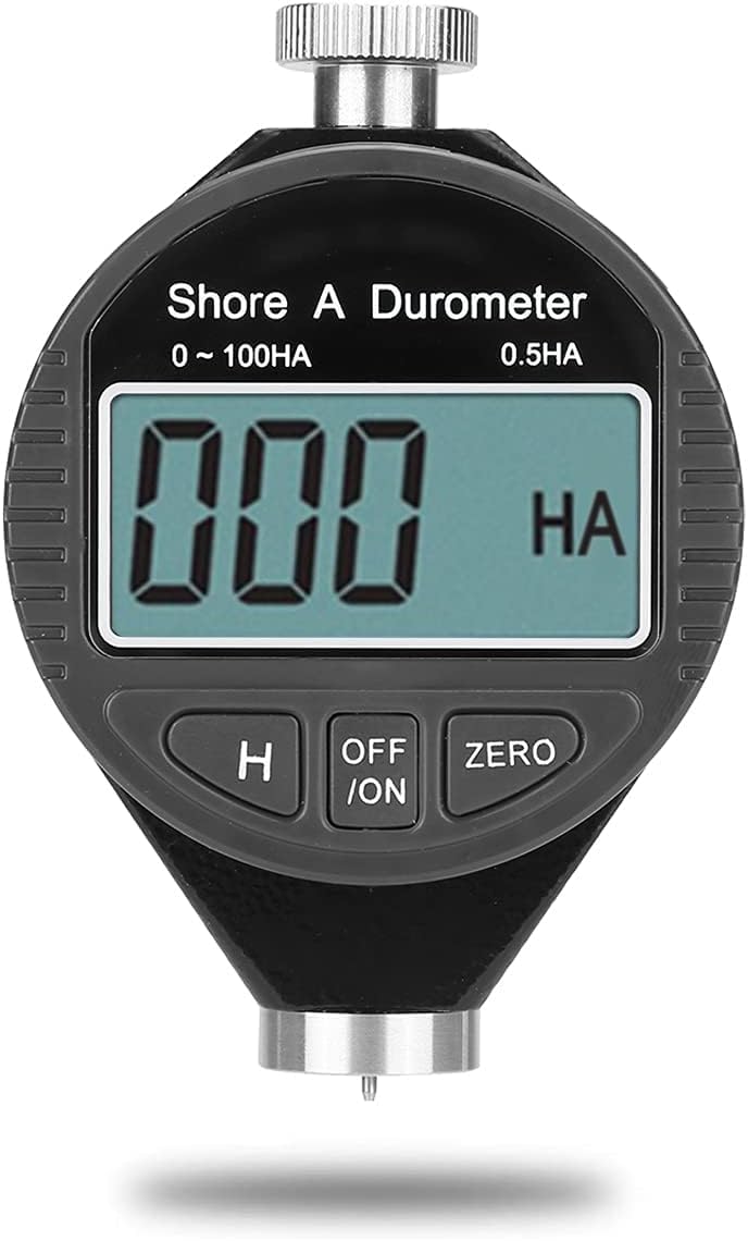Digital Durómetro, 0-100 Grados Durometro Shore A Probador De Dureza De Goma Durómetro De Neumáticos Portátil Dureza Digital Durómetro Digital Medidor De Dureza Para Caucho Silicona Neumáticos