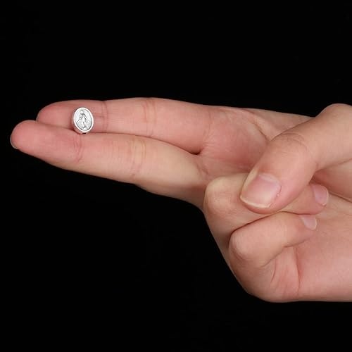 Miniatura 4 de Exorcismo San Benito de Nursia/Medalla de Nuestra Señora/Cruz de Jesús Cuentas sueltas para bricolaje, Rosario, collar, pulsera, coronilla de