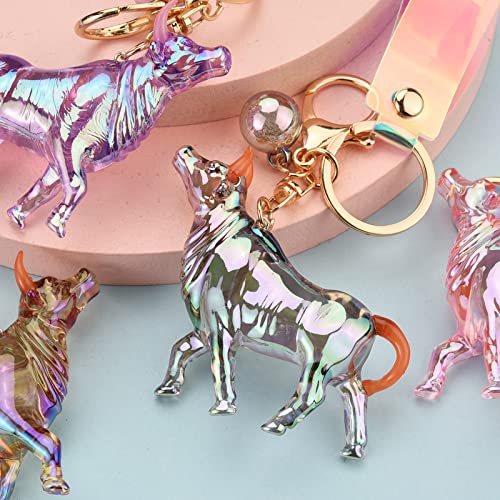 YNCHERISH-Dessin-Anime-Porte-Cles-Chaine-De-Porte-Cles-De-Veau-De-Couleur-De-Dessin-Anime-Hommes-Et-Femmes-Accessoires-De-Pendentif-De-Sac-De-Voiture