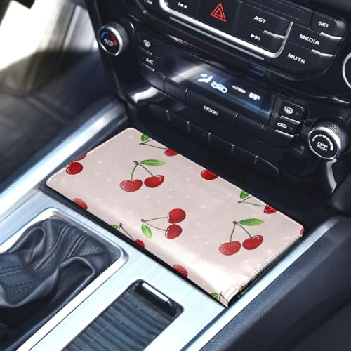 Organizador de guantera cuero cherry miniatura 4