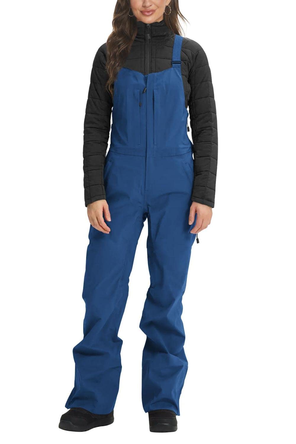 Yousify Womens Snow Bibs Insulated Waterproof Ski Bibs Overalls Winter Outdoor Snow Pants