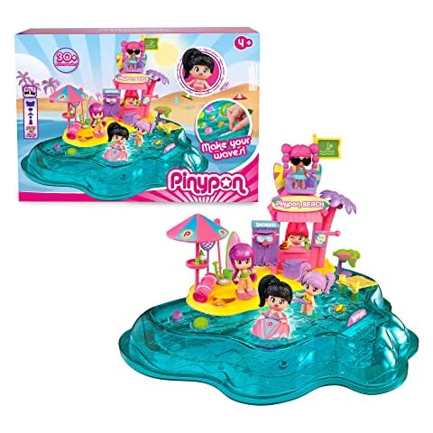 Pinypon Beach Playset with Surfing Accessories Cover