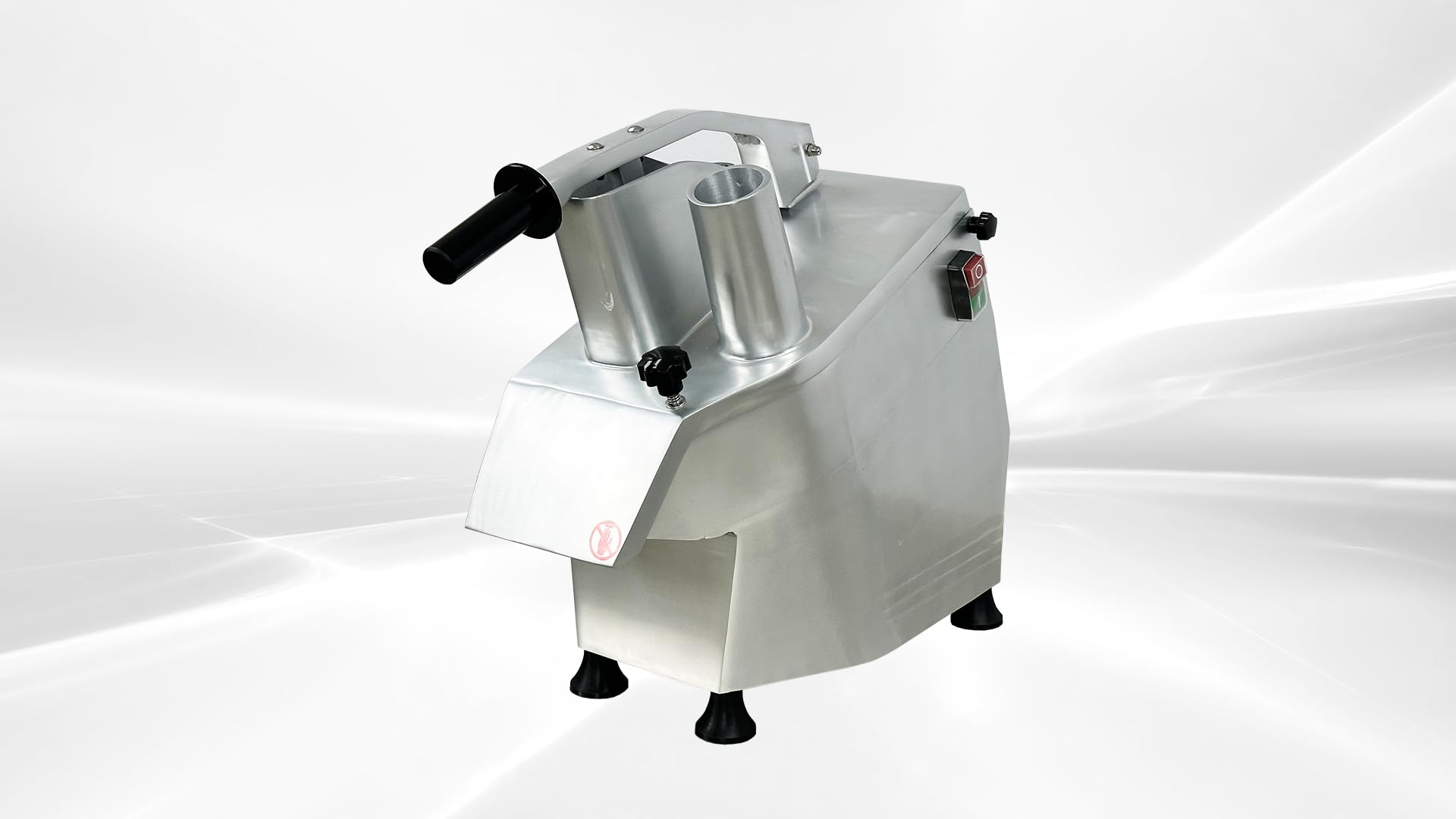 Commercial Vegetable Cutter, 550W Electric Food Processor with 5 Discs, 680 lbs/hr, ETL HLC-300