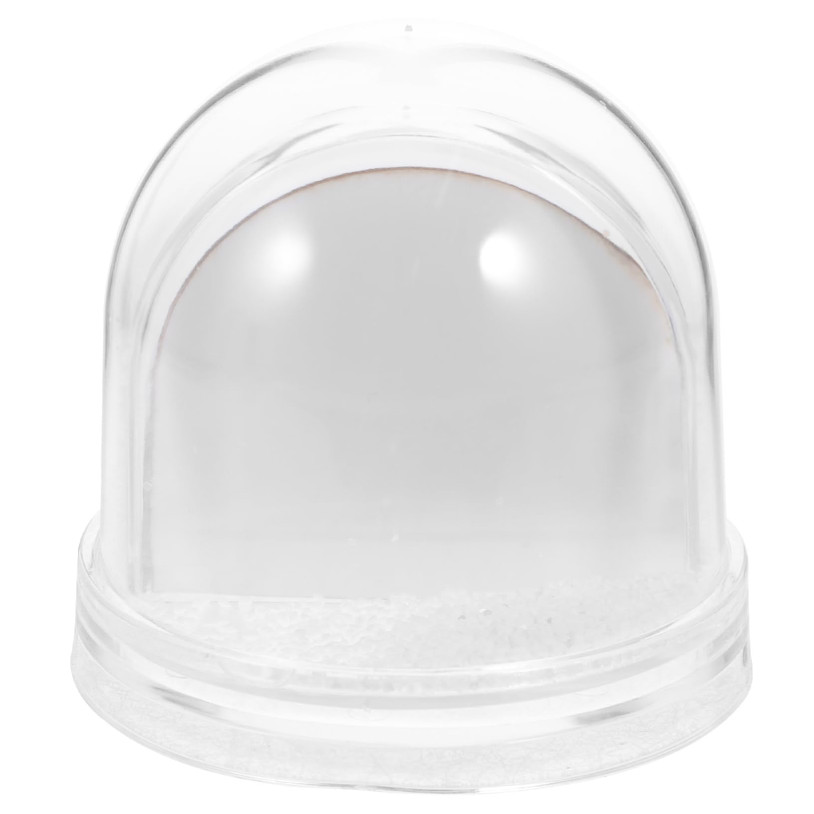 Cabilock 5pièces Boule à Neige Personnalisable Avec Base Transparente Globe Photo à Sublimer Pour Décoration Festive Et Uniques