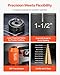 VEVOR Knockout Punch Set, 10 Ton Hydraulic Knockout Set, 1/2