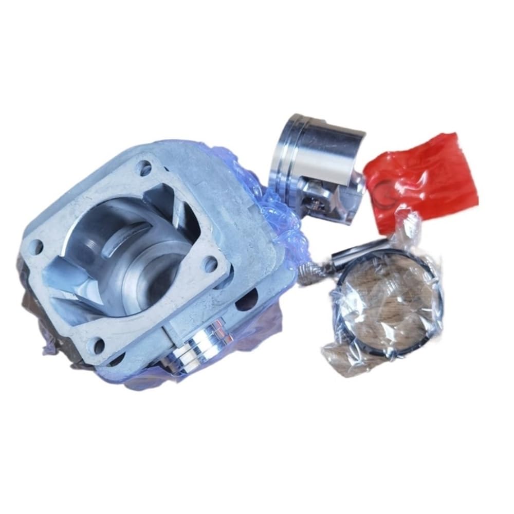 Pistón de cilindro de 40 mm y colector de admisión compatible con motor de motosierra MS200 MS200T